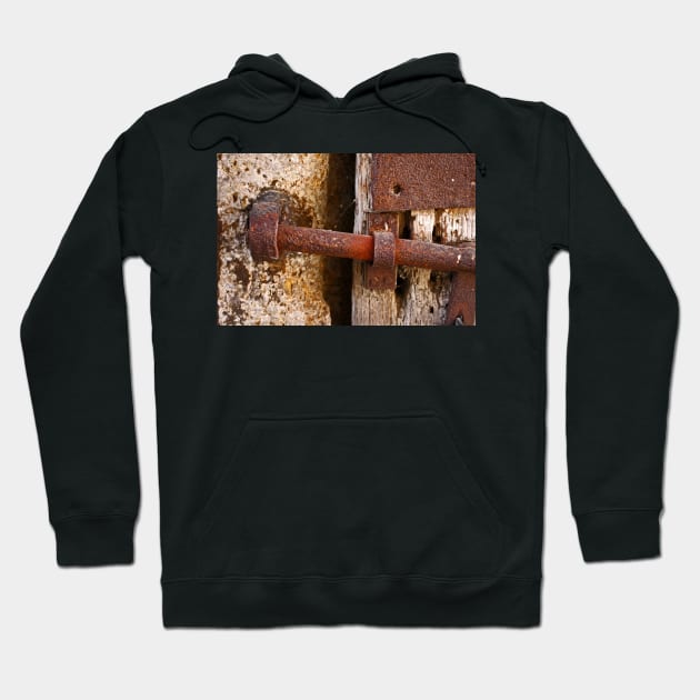 Rusted Doorlatch - Rothenburg, Germany Hoodie by Bierman9